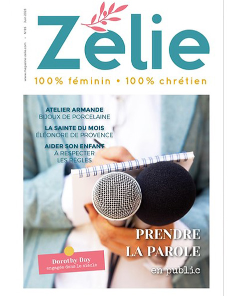 magazine Zelie, prendre la parole